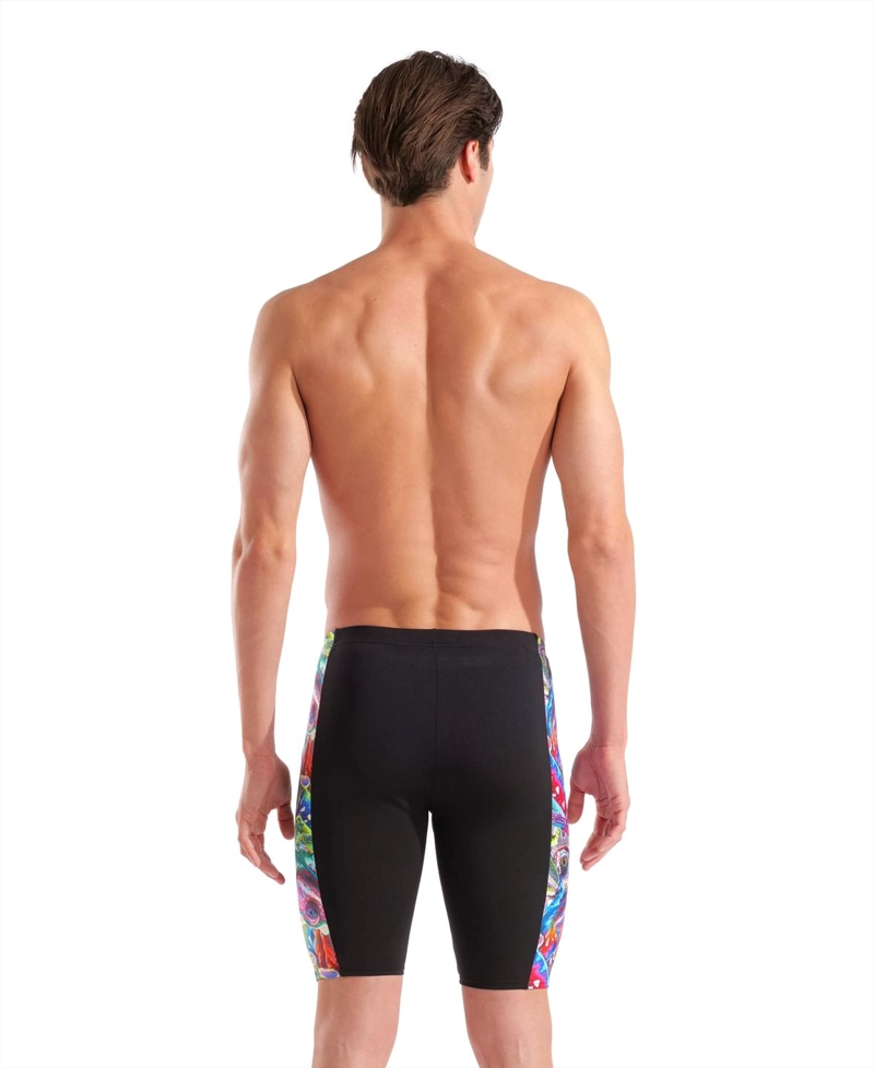 TRAJE BAÑO JAMMER IGUANAS COLORES ARENA - NEGRO - 40 - 4