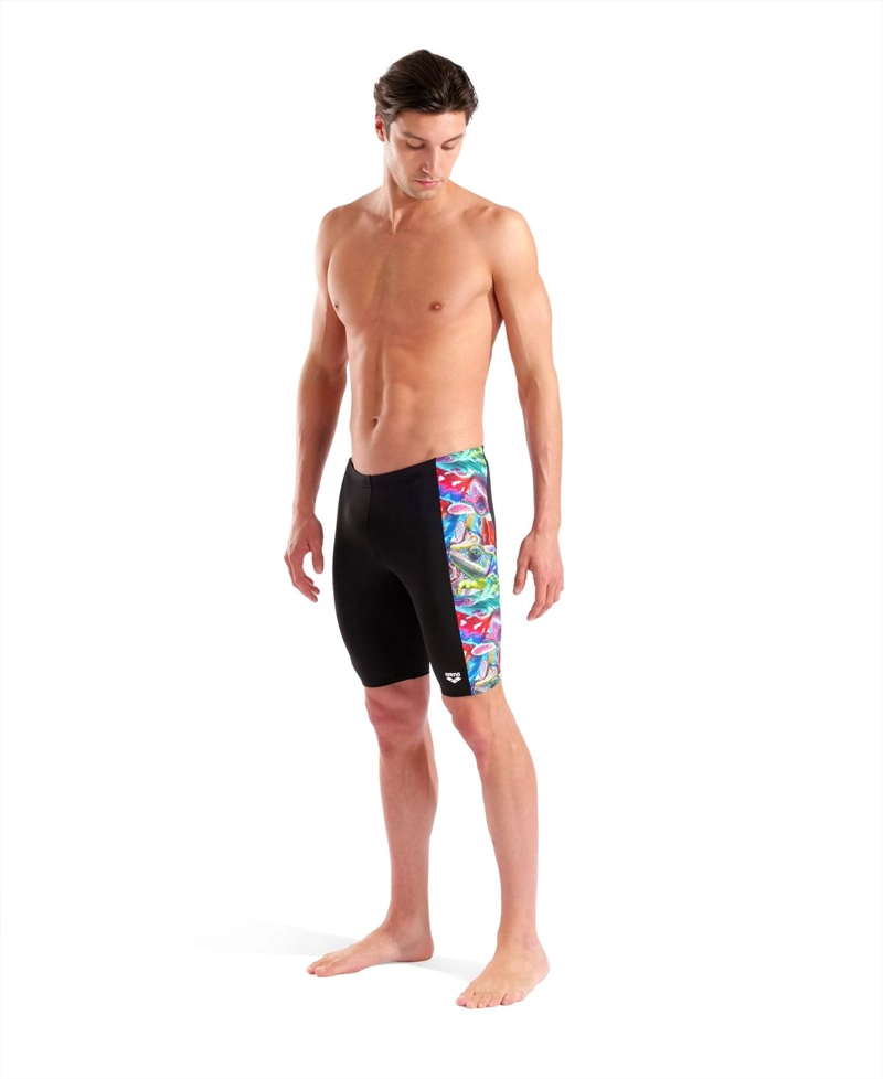 TRAJE BAÑO JAMMER IGUANAS COLORES ARENA - NEGRO - 40 - 5