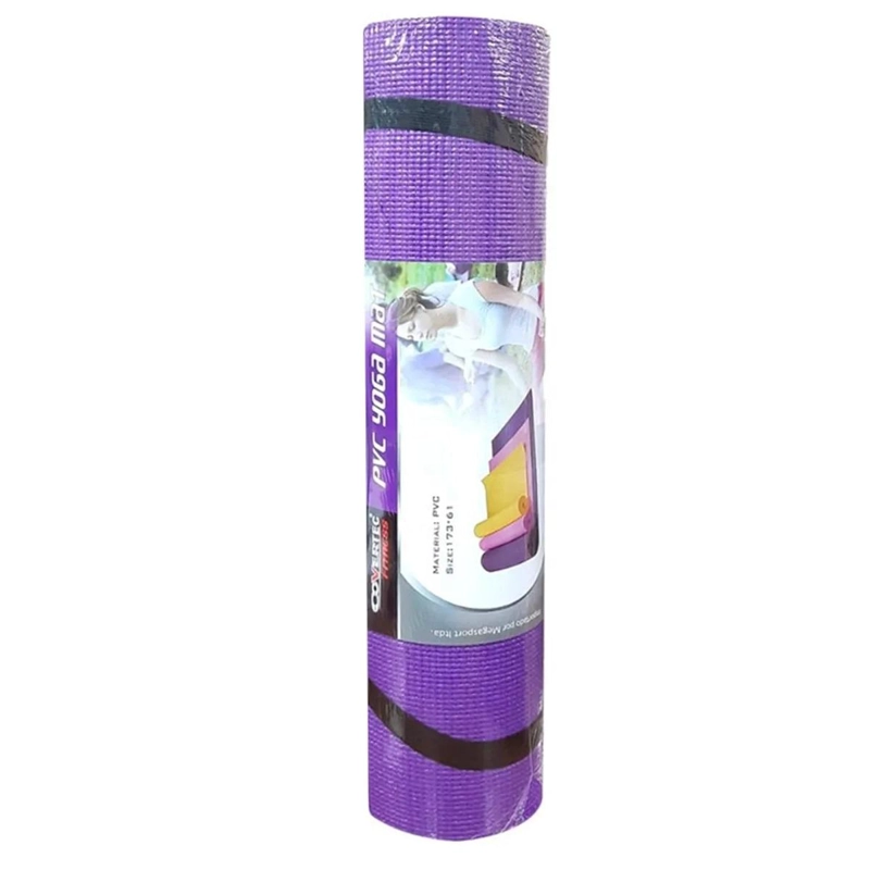 YOGA MAT PILATES 4MM COLCHONETA EVA COVERTEC - AZUL - TAMAÑO UNICO - 2