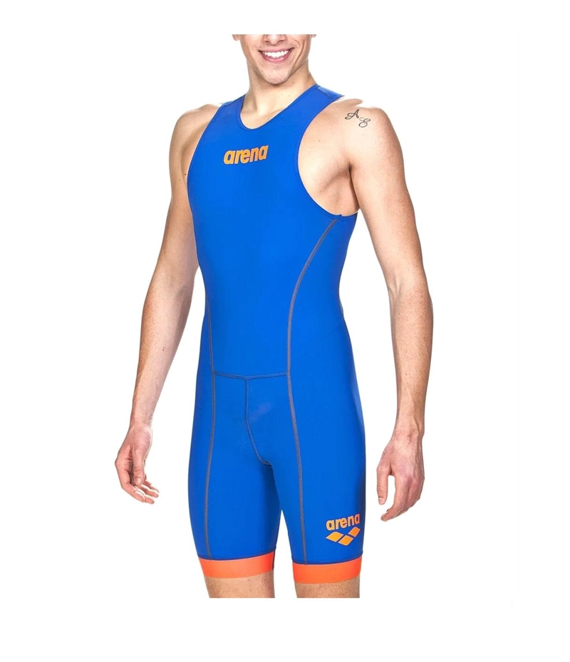 TRAJE BAÑO POWERSKIN HOMBRE TRISUIT ST REAR ZIP ARENA - AZUL - M - 1