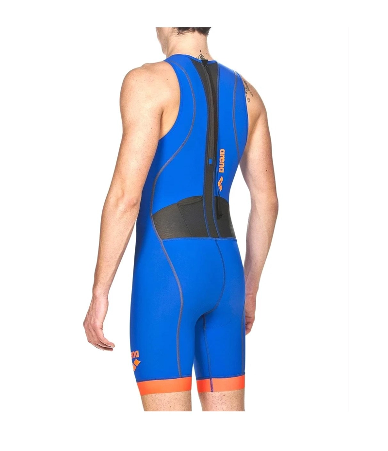 TRAJE BAÑO POWERSKIN HOMBRE TRISUIT ST REAR ZIP ARENA - AZUL - M - 3