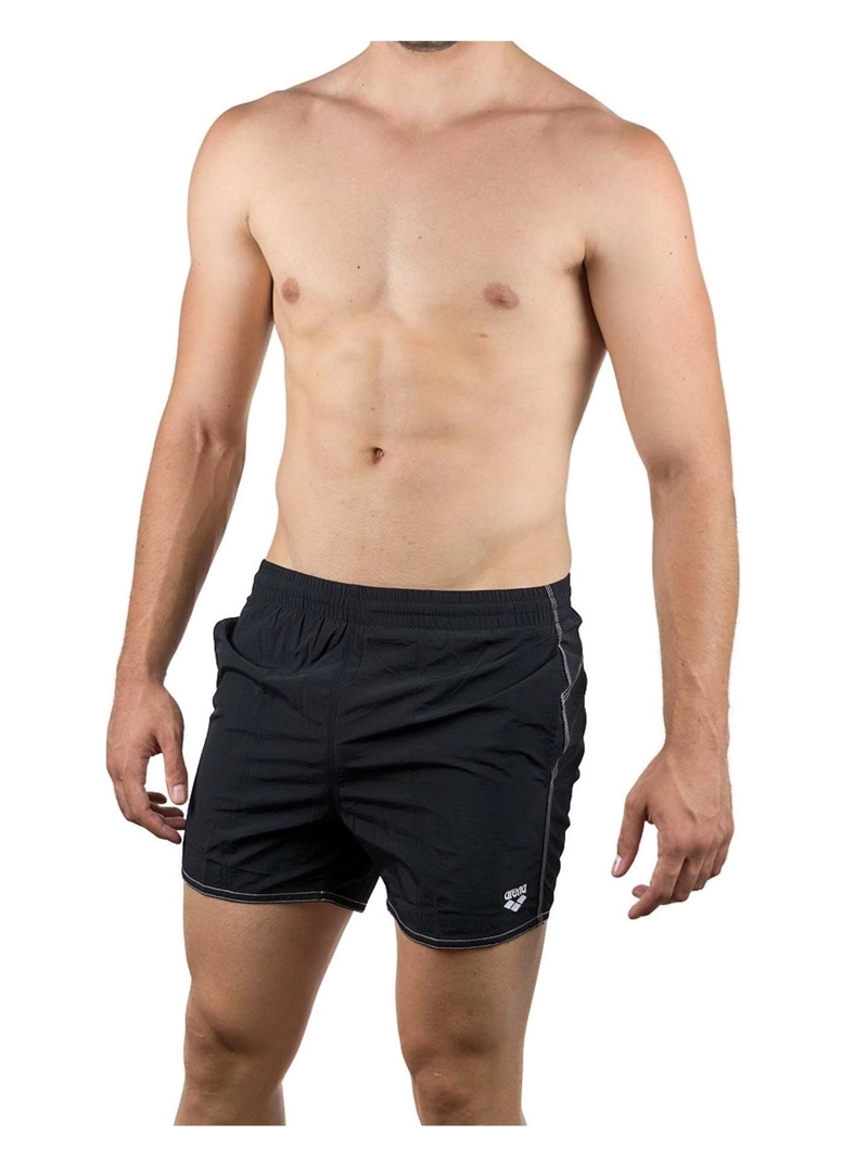 TRAJE BAÑO BERMUDA HOMBRE BYWAYX ARENA - NEGRO-BLANCO - 2XL - 1