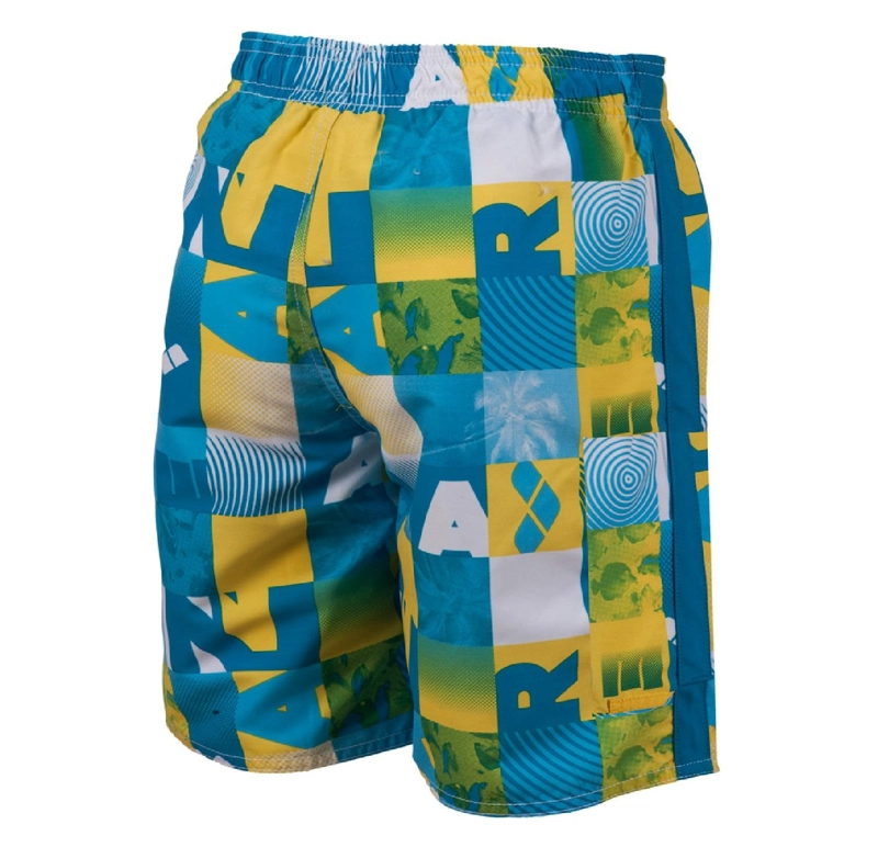 TRAJE BAÑO BERMUDA JUNIOR RIO COLORES ARENA - CELESTE - 14-15 - 2