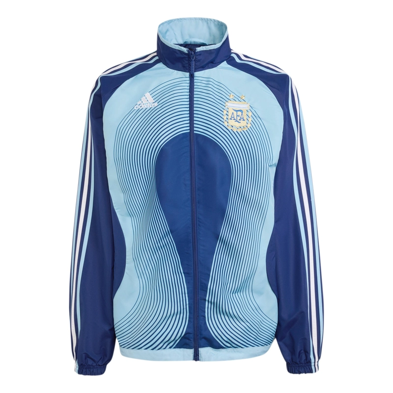 CHAQUETA ARGENTINA REEDICION 2006 SALIDA ORIGINAL ADIDAS - 1