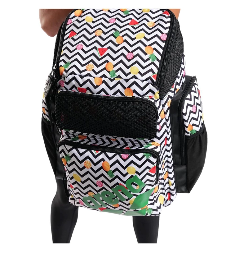 MOCHILA NATACION ONE GO 45LTRS DISEÑOS ARENA - AMARILLO - TAMAÑO UNICO - 5
