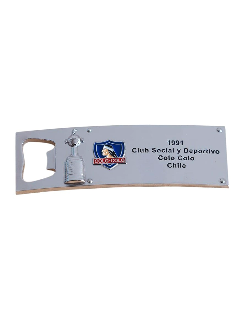 IMAN DESTAPADOR PLACA COPA LIBERTADORES COLO COLO MILLED - 1