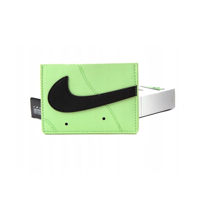 BILLETERA AIR FORCE 1  TARJETERO NIKE - VERDE - TAMAÑO UNICO - 1