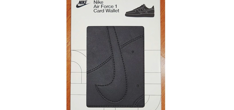 BILLETERA AIR FORCE 1  TARJETERO NIKE - VERDE - TAMAÑO UNICO - 4