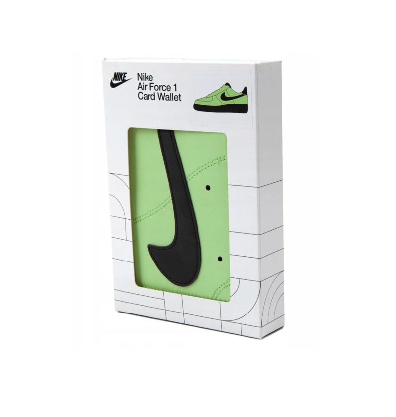 BILLETERA AIR FORCE 1  TARJETERO NIKE - VERDE - TAMAÑO UNICO - 5