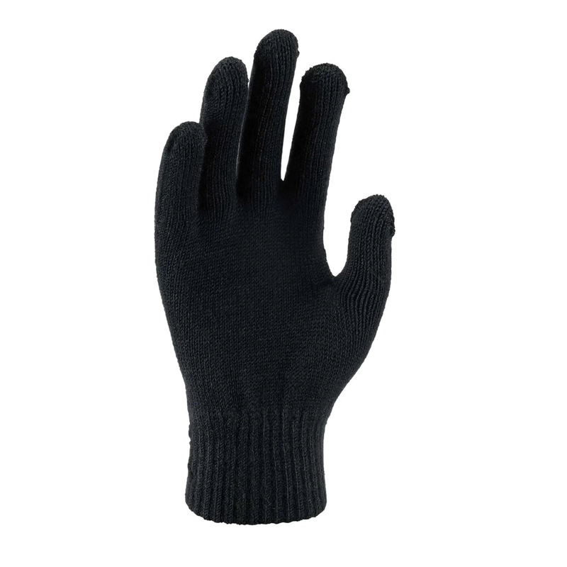 GUANTE INVIERNO JUNIOR KNIT SWOOSH NIKE - NEGRO - L-XL - 2