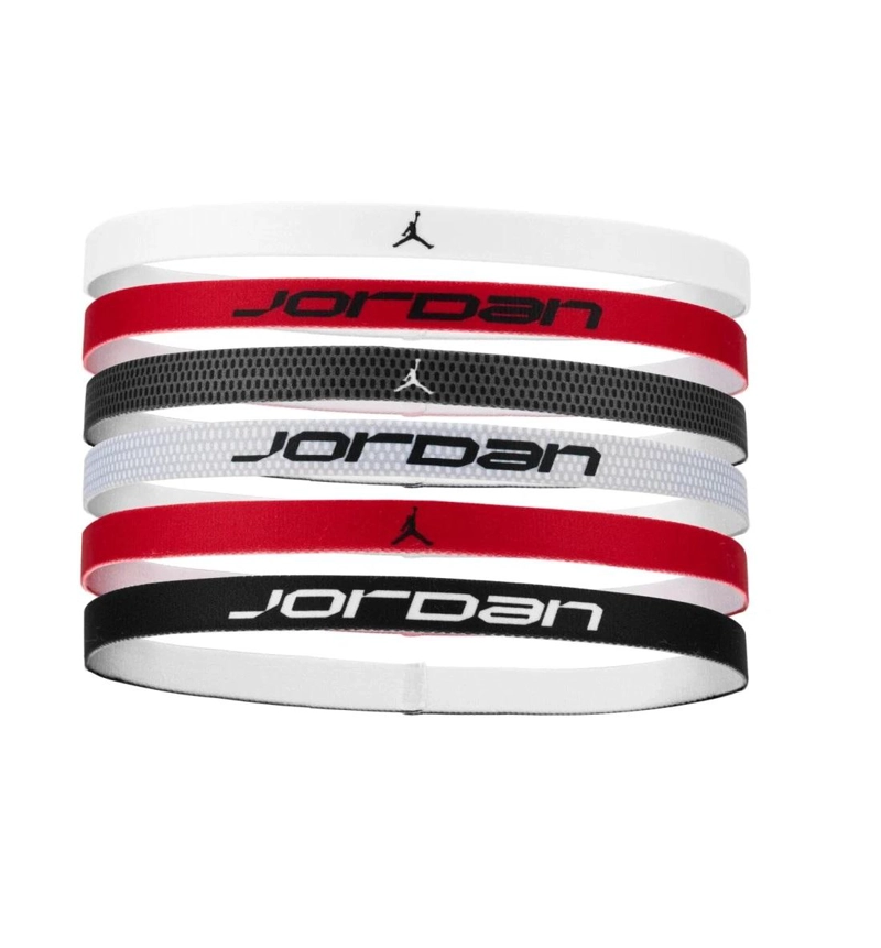 CINTILLOS 6 PACK DEPORTIVOS COLORES JORDAN - NEGRO - TAMAÑO UNICO - 1