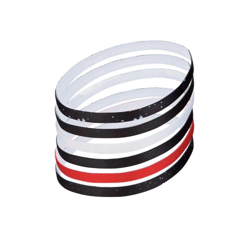 CINTILLOS 6 PACK DEPORTIVOS COLORES JORDAN - NEGRO - TAMAÑO UNICO - 2