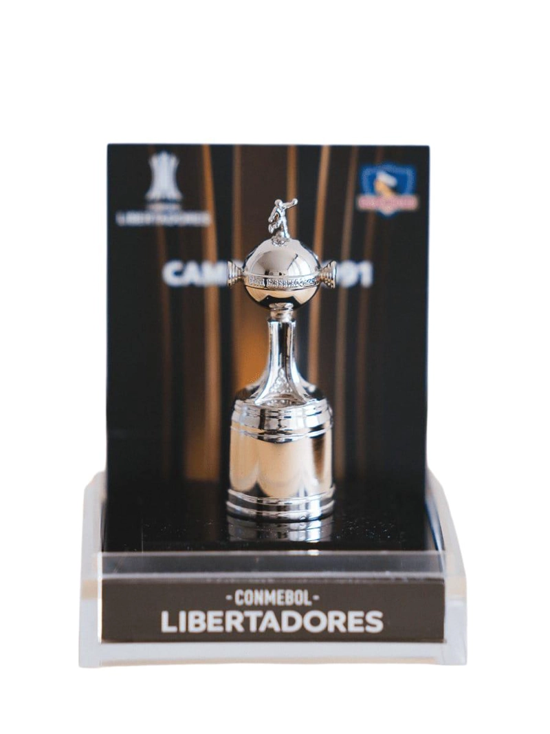 COPA LIBERTADORES 6 CMS COLO COLO CAJA ACRILICO ORIGINAL MILLED - 2