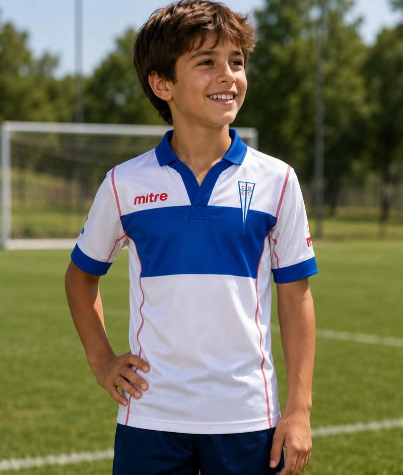 CAMISETA UNIVERSIDAD CATOLICA RUGBY LOCAL INFANTIL MITRE - BLANCO - 8 - 2
