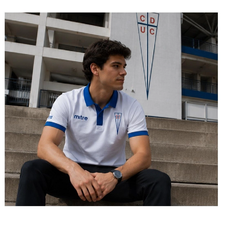 POLERA RAMAS UNIVERSIDAD CATOLICA HOMBRE ORIGINAL MITRE - BLANCO - XS - 3