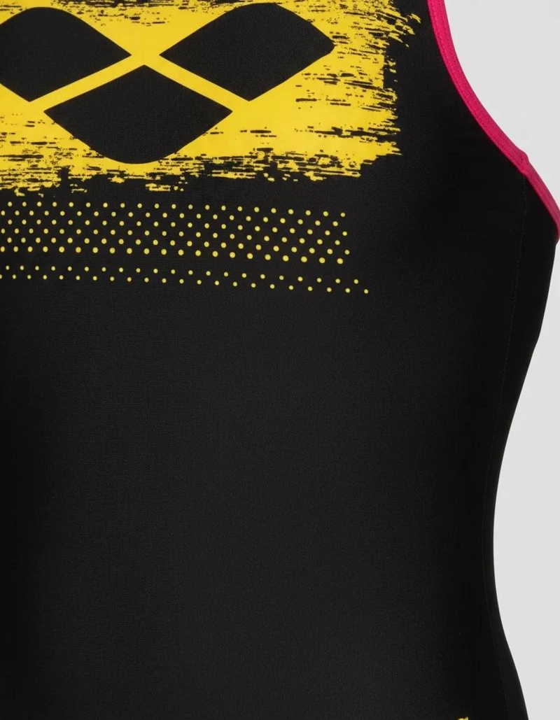 TRAJE BAÑO CLASICO DEPORTIVO NIÑA SCRATCHY NUEVO ARENA - NEGRO - 6-7 - 3
