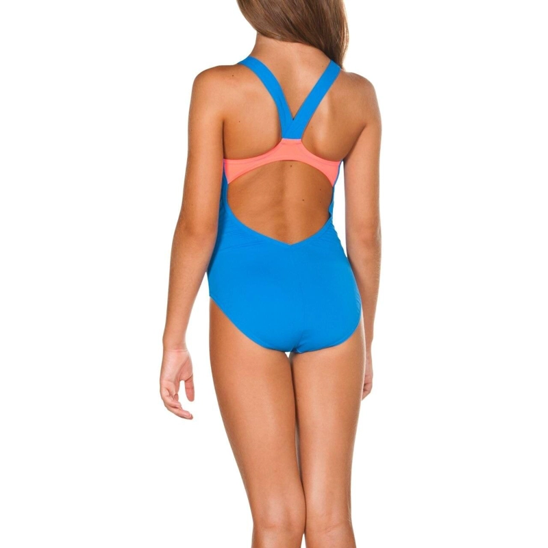 TRAJE BAÑO CLASICO DEPORTIVO NIÑA FEELING NUEVO ARENA - AZUL - 10-11 - 2