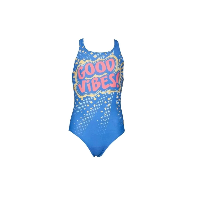 TRAJE BAÑO CLASICO DEPORTIVO NIÑA FEELING NUEVO ARENA - AZUL - 10-11 - 3