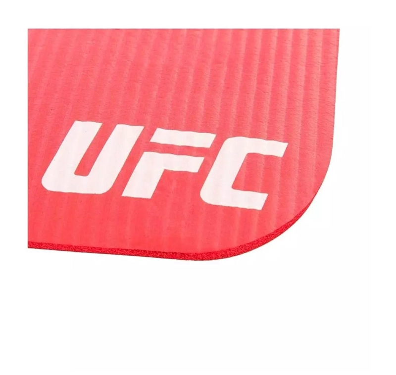 MAT YOGA NBR 170X61 FITNESS 10MM UFC - ROJO - TAMAÑO UNICO - 2