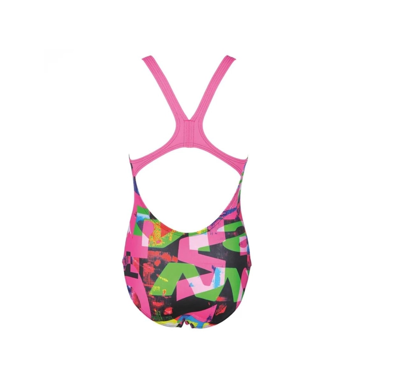 TRAJE BAÑO CLASICO DEPORTIVO NIÑA INSTINCT NUEVO ARENA - ROSADO - 6-7 - 4