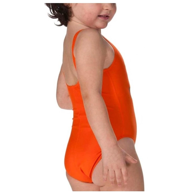 TRAJE BAÑO CLASICO DEPORTIVO NIÑA AWT ARENA - NARANJA - 6-7 - 3