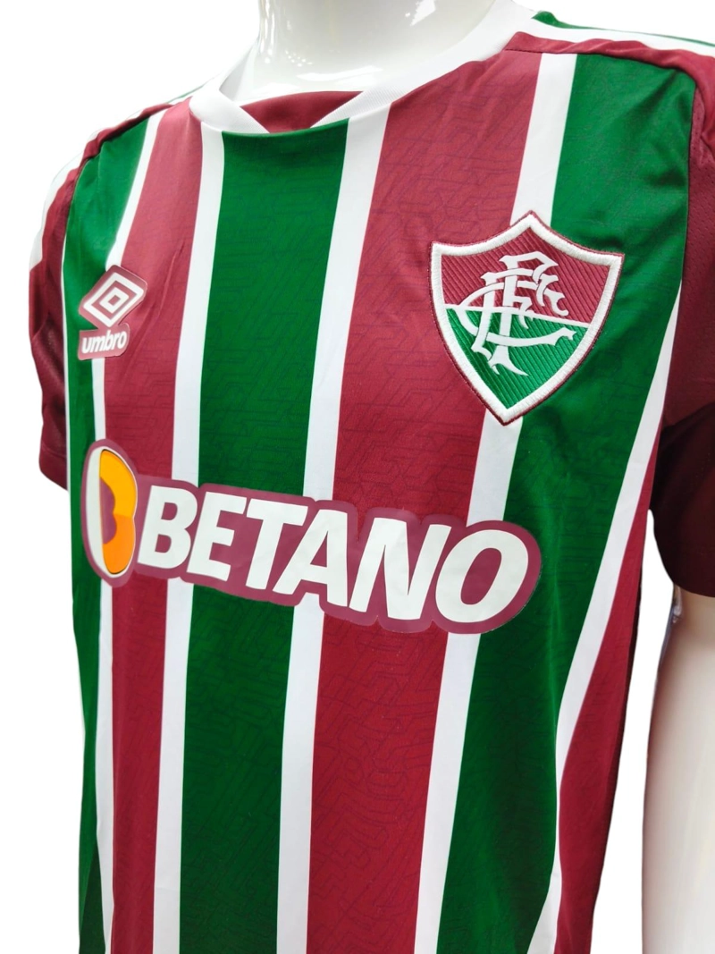 CAMISETA FLUMINENSE 2022 2023 TITULAR N12 MARCELO UMBRO - BURDEO - XL - 2