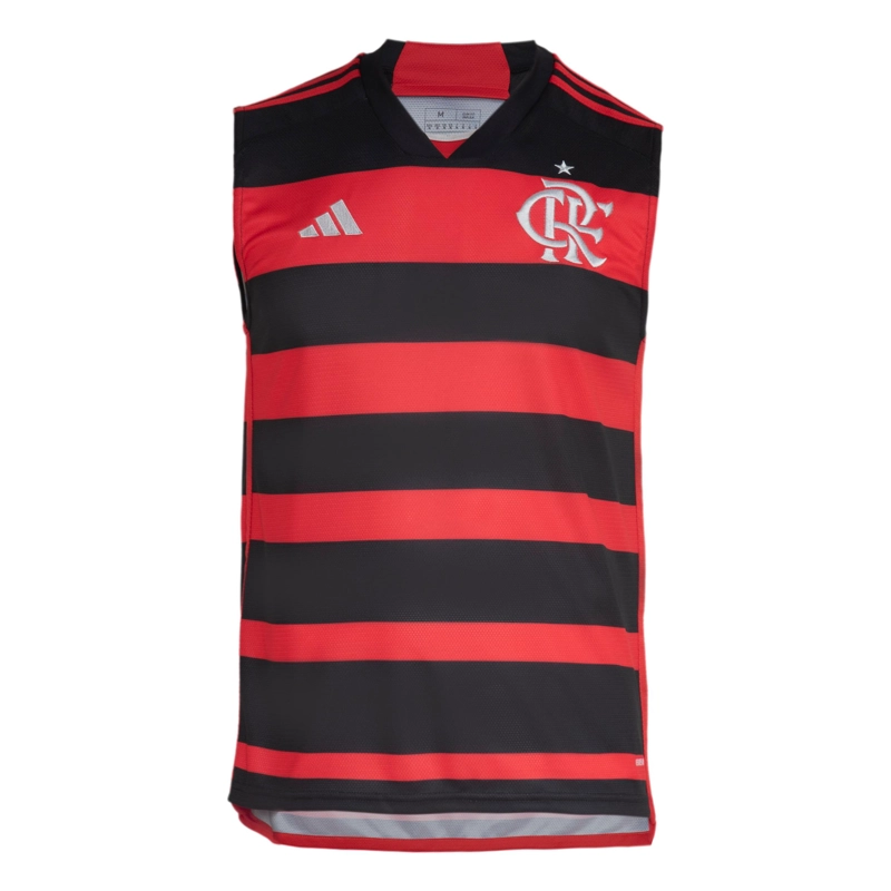 CAMISETA FLAMENGO 2024 2025 TITULAR MUSCULOSA ADIDAS - 1