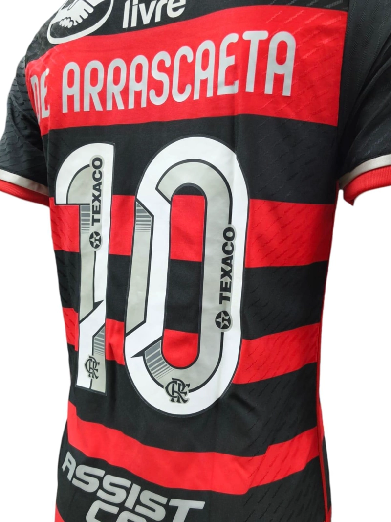 CAMISETA FLAMENGO 2023 2024 TITULAR N 10 DE ARRASCAETA PROF. - 6