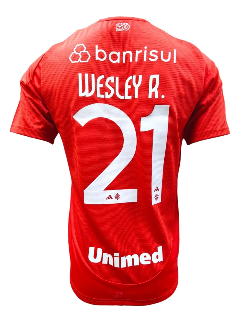 CAMISETA INTER DE PORTO ALEGRE 2025 26 TITULAR N21 WESLEY R. - 3
