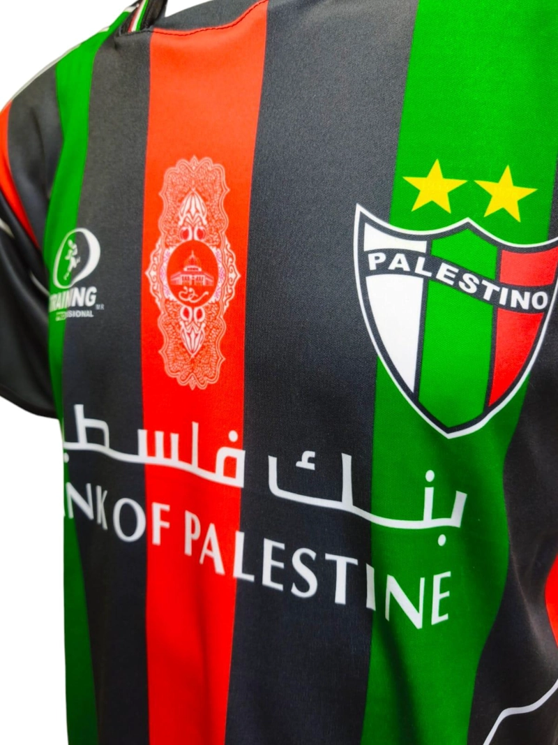 CAMISETA PALESTINO 2014 VISITA REEDICION MAPA  TRAINING - 4