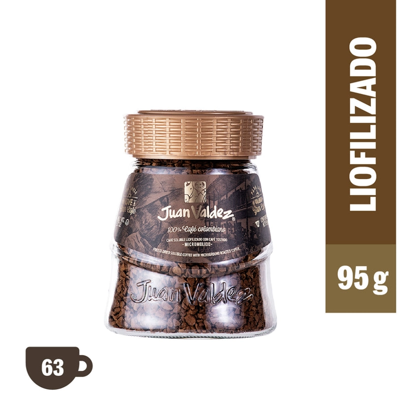 CAFÉ LIOFILIZADO JUAN VALDEZ TRADICIONAL 95 G - 1