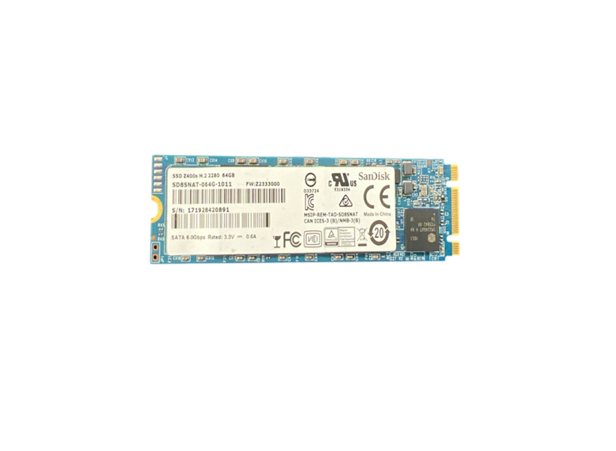 DISCO SSD M.2 SATA 64 GB SANDISK SSD GRADO A - 1