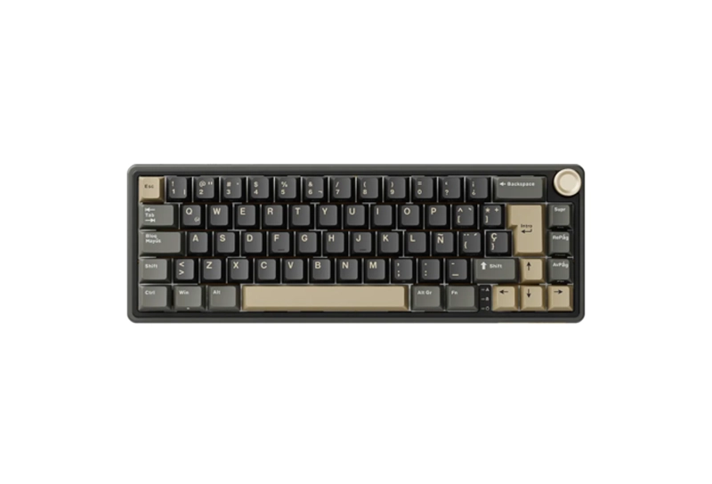 TECLADO MECANICO 60% RK R65 PHANTOM ESPAÑOL SWITCHES BROWN OPEN BOX - 3