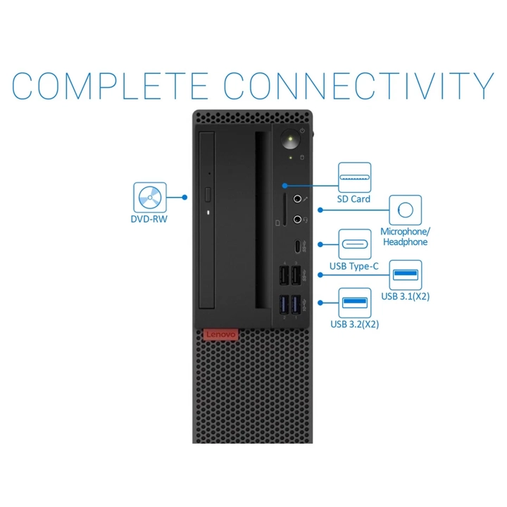 LENOVO THINKCENTRE M725S RYZEN 5 2400G 2GB 32GB 1TB GRADO A - 2