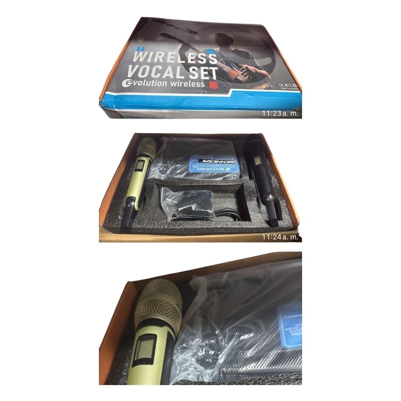 MICROFONO SENNHEISER EW-G4 SYSTEM OPEN BOX - 3