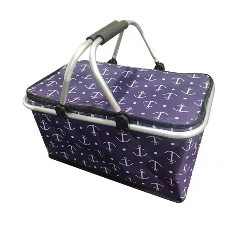 BOLSO AUCKLAND OUTDOOR TÉRMICO PLEGABLE ANCLAS COOLER CANASTA PICNIC - 1
