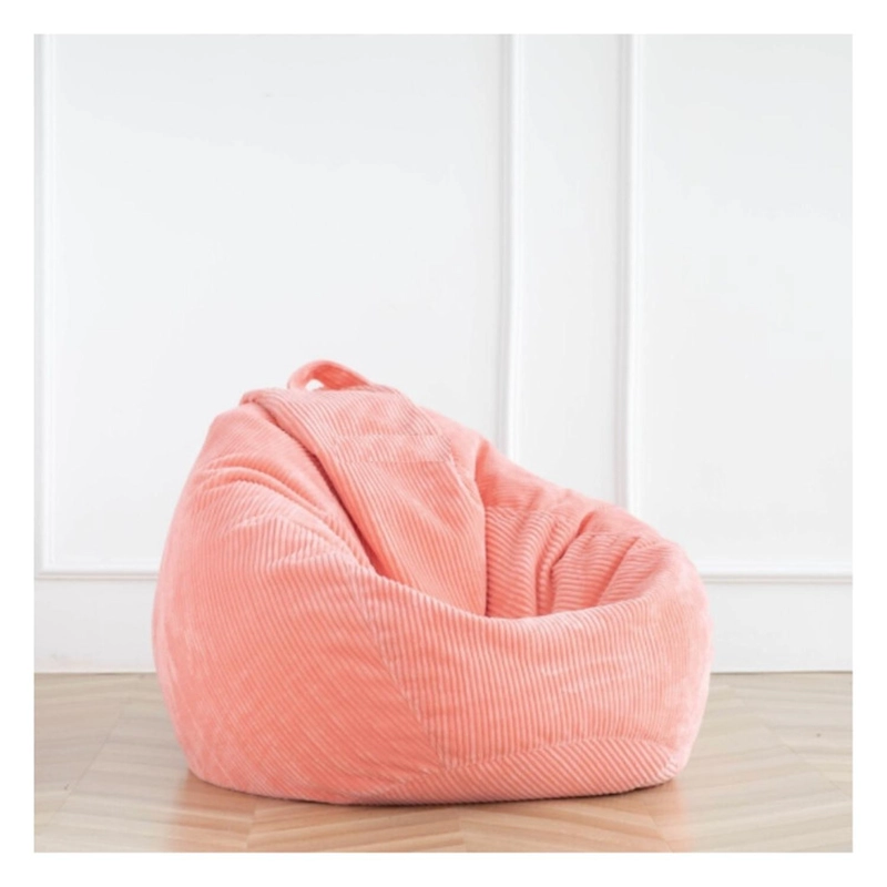PUFF PERA DE COTELE  100 X 120 CM ROSADO - 2