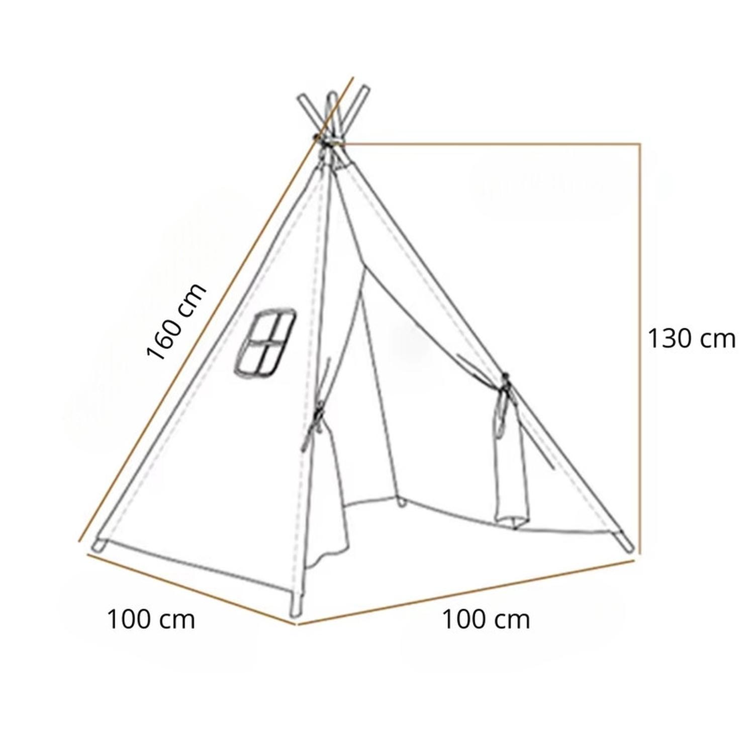 CARPA TIPI FIGLIO VIOLETA PARA NIÑOS. 160 CM. MORADA - 3