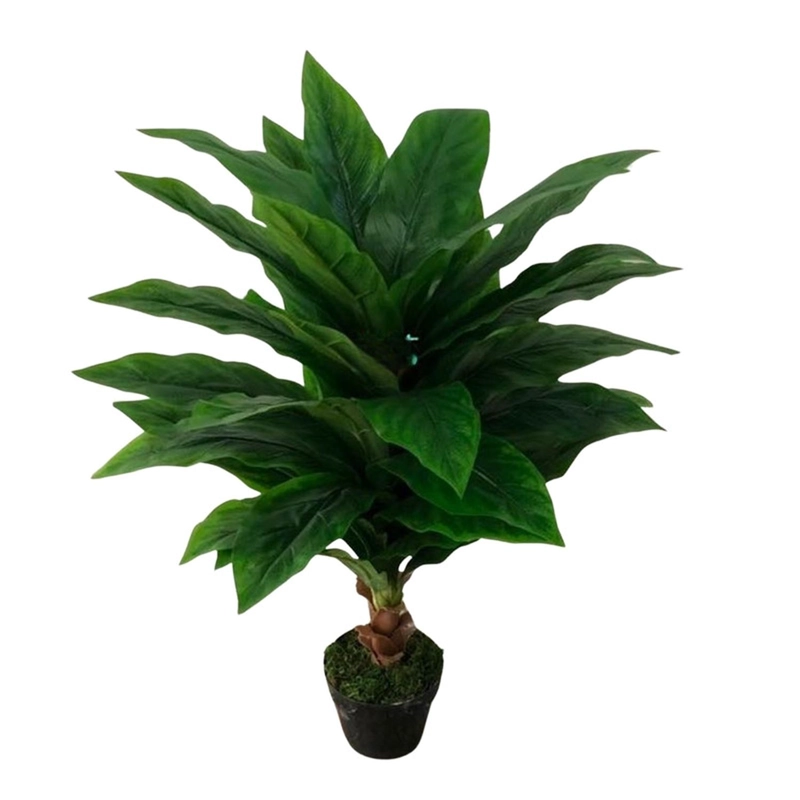 PLANTA ARTIFICIAL TIPO BANANO. ALTURA: 100CM - 1