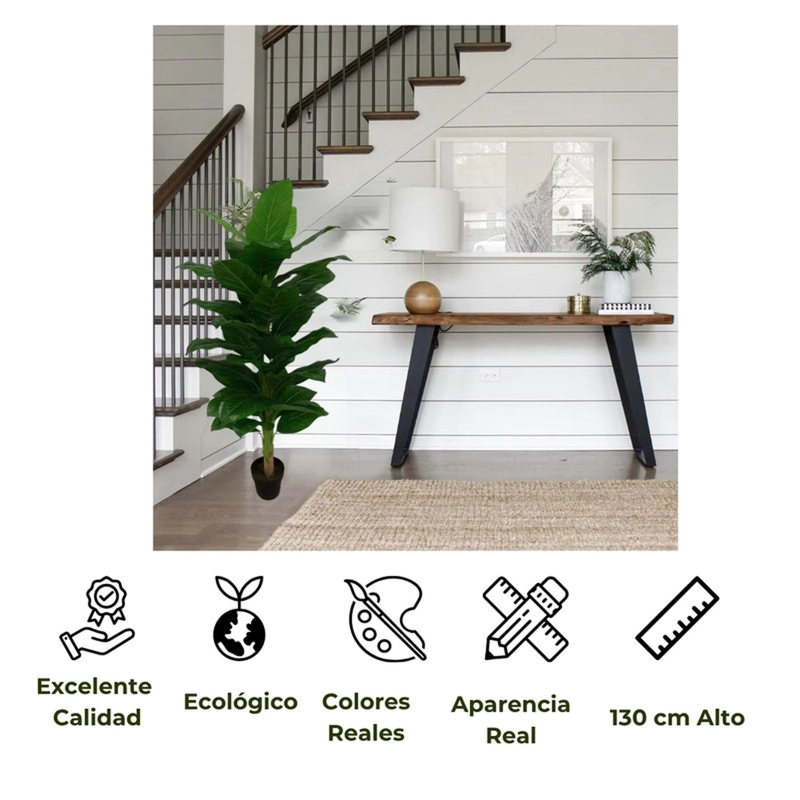 PLANTA ARTIFICIAL TIPO BANANO. ALTURA: 130CM - 4