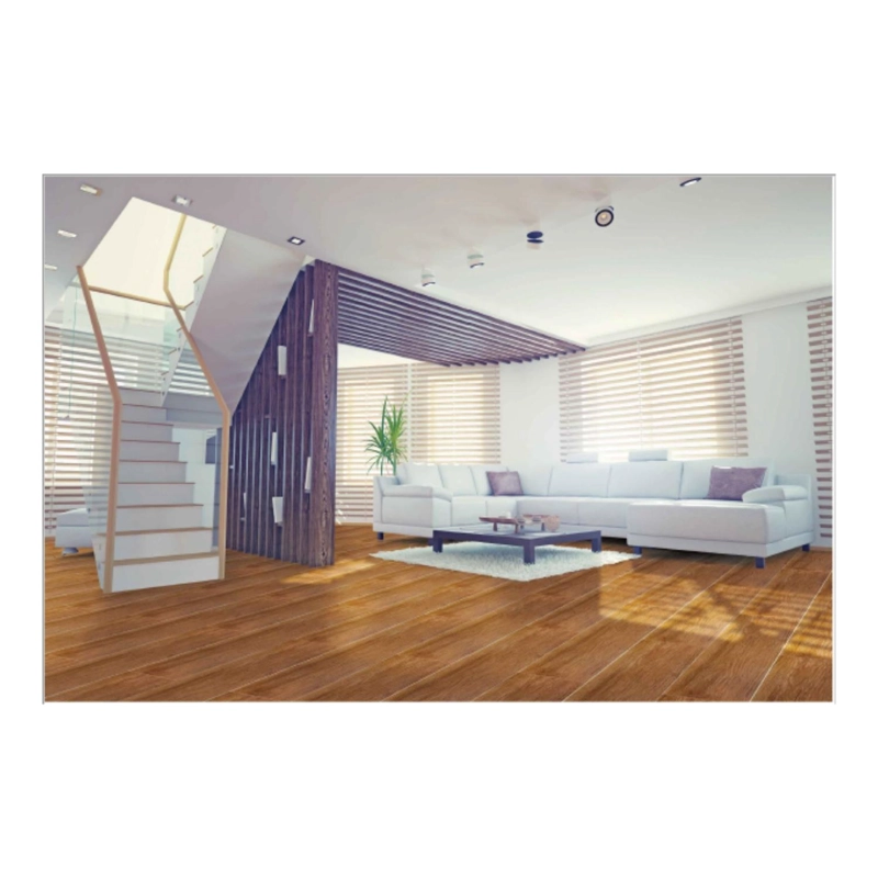 PISO VINILICO ADHESIVO MOBII PVM-SPC68011 15.2 CM SIMIL MADERA CAFE 5 M2 - 2