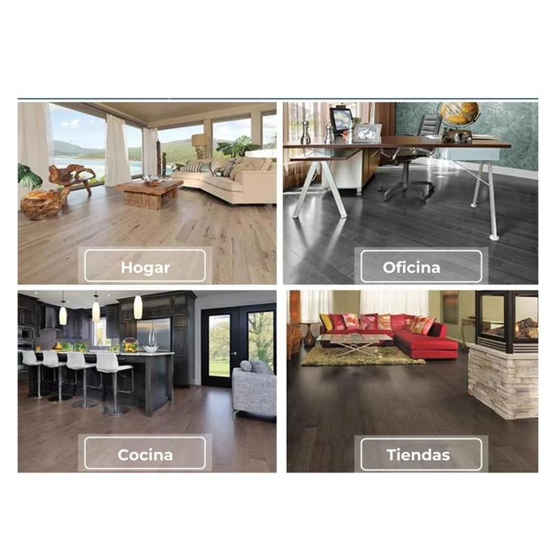 PISO VINILICO ADHESIVO MOBII PVM-SPC68009 15.2 CM SIMIL MADERA GRIS 5 M2 - 4