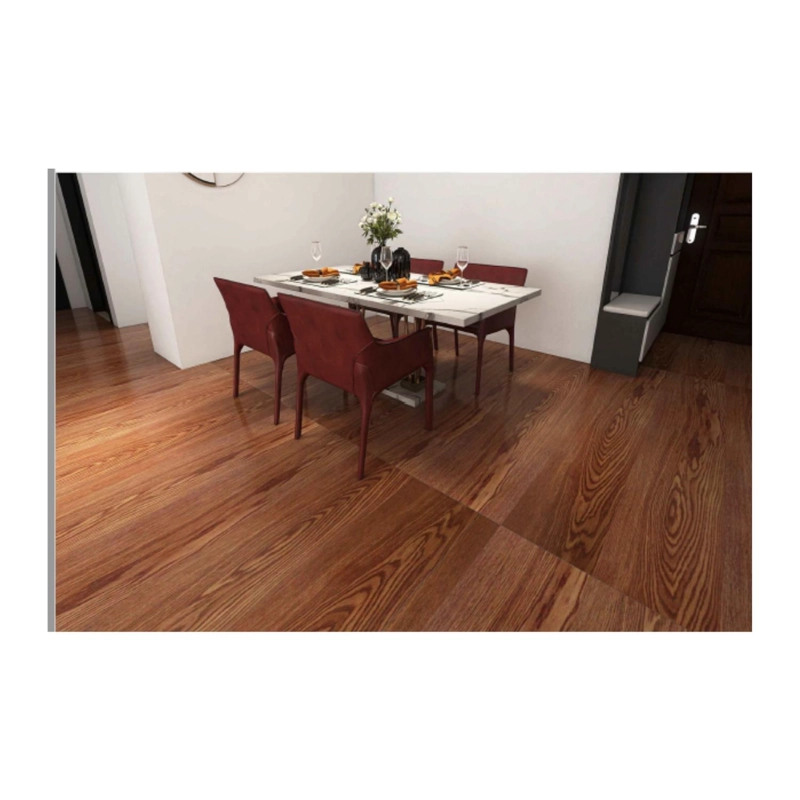 PISO VINILICO ADHESIVO MOBII PVM-SPC68032 15.2 CM SIMIL MADERA CAFE 5 M2 - 2