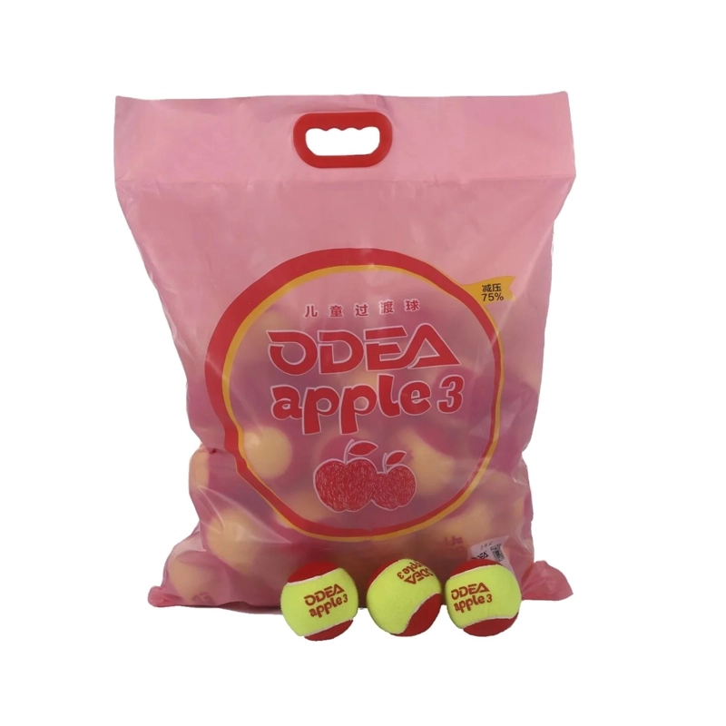 PACK DE 48 PELOTAS TENIS ODEA TPCR-OS48T CANCHA ROJA. - 3