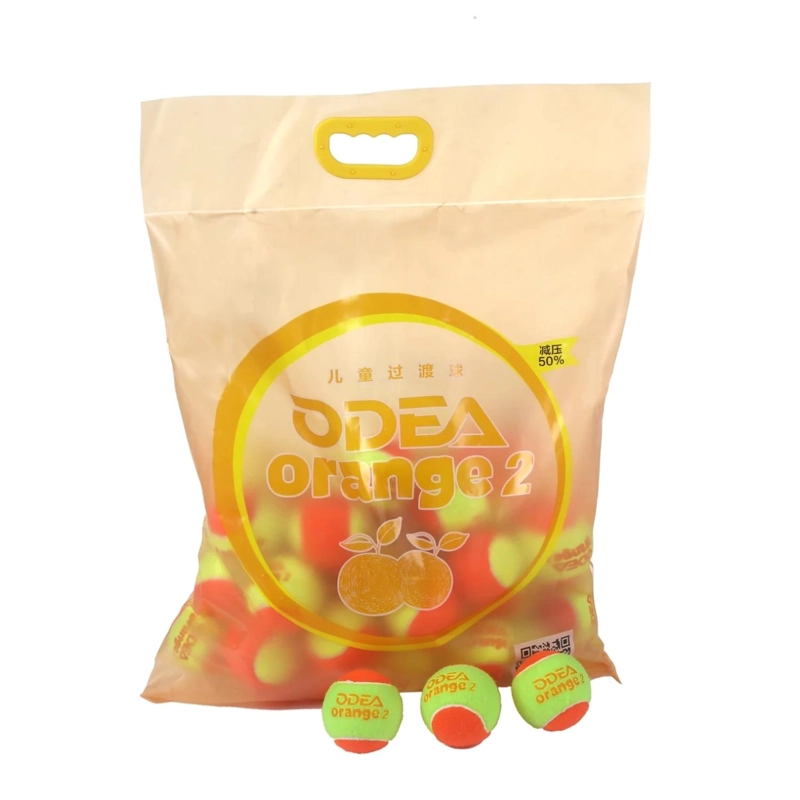 PACK DE 48 PELOTAS TENIS ODEA TPCN-OS48T CANCHA NARANJA. - 2