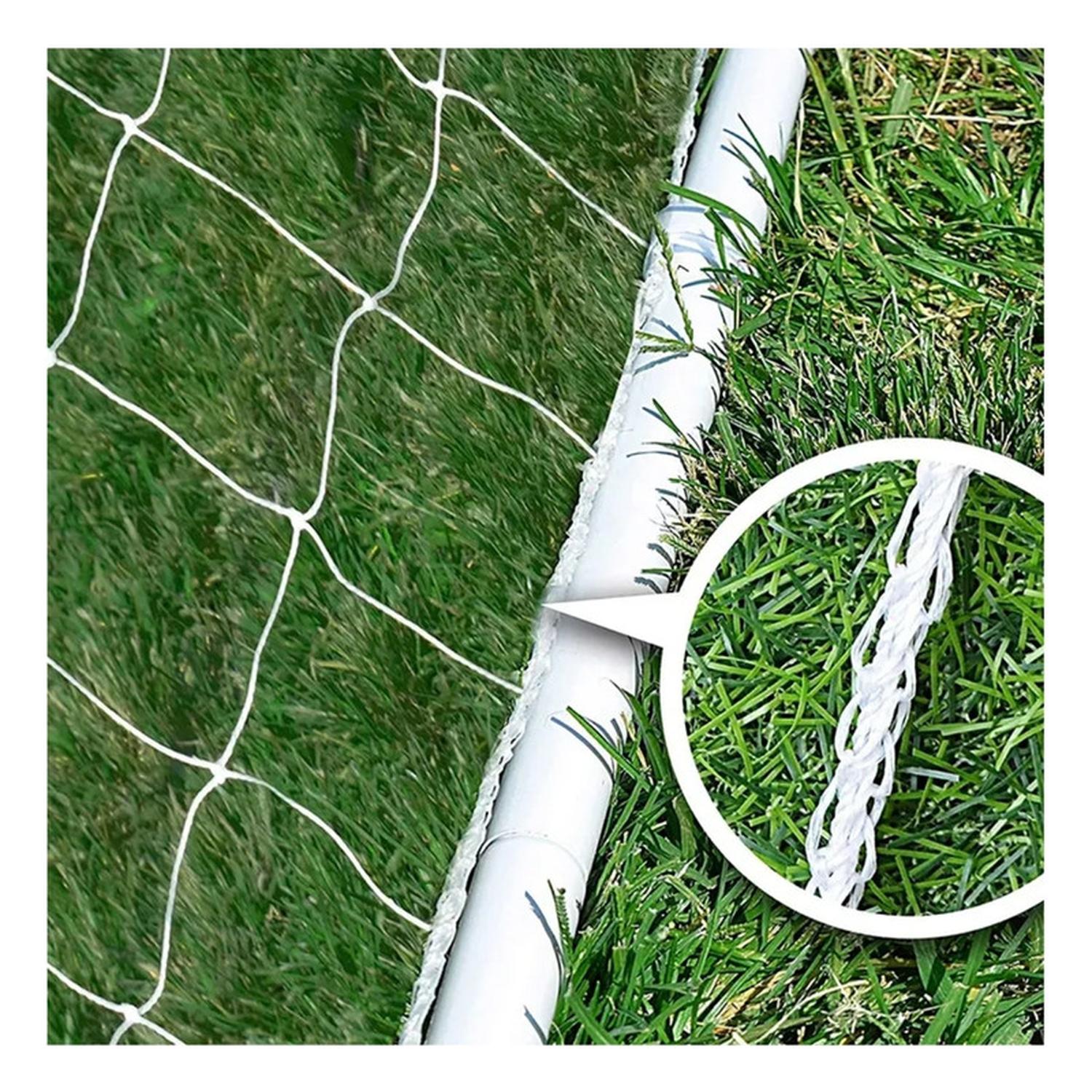 PACK 2 ARCOS FUTBOL METAL FIERRO 213X150X75 CM RED - 5