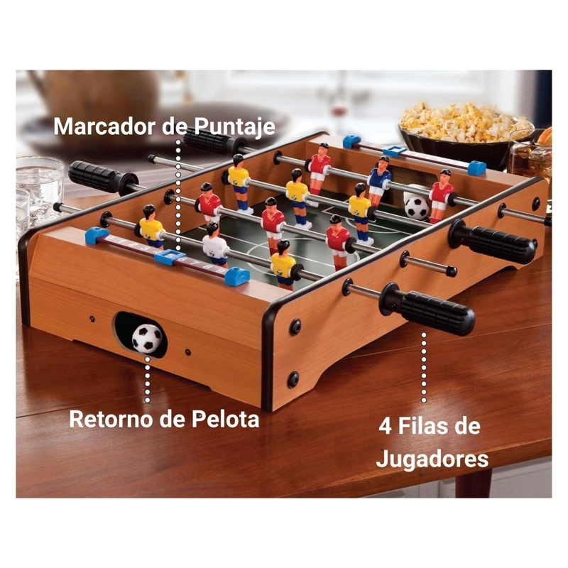 JUEGO MESA MINI TACA TACA FUTBOL NIÑOS. - 5