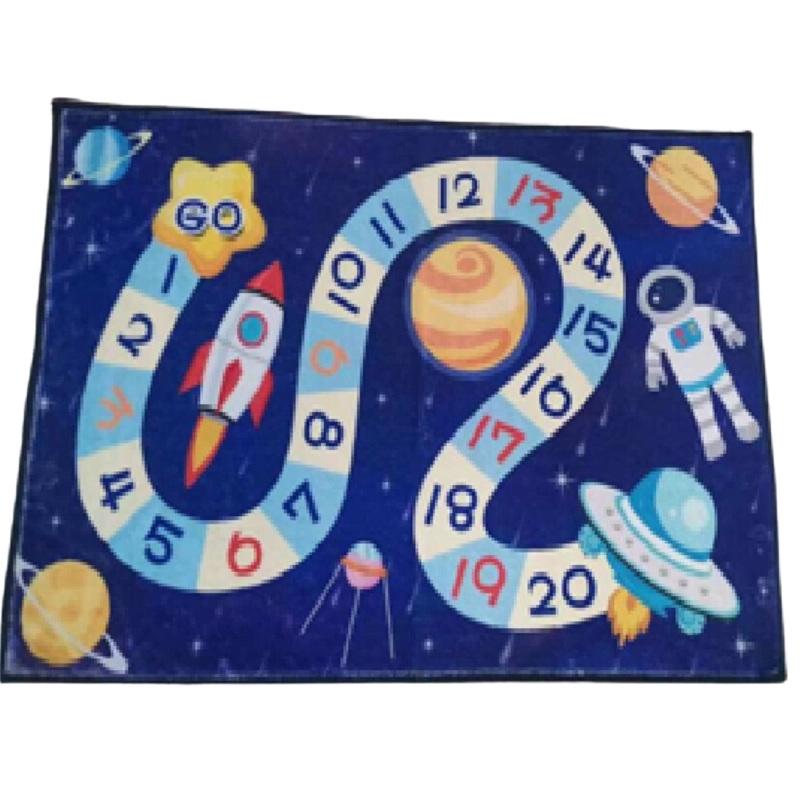 ALFOMBRA KIVARA UNIVERSO INFANTIL DISEÑO DORMITORIO 80 X 120 CM - 2
