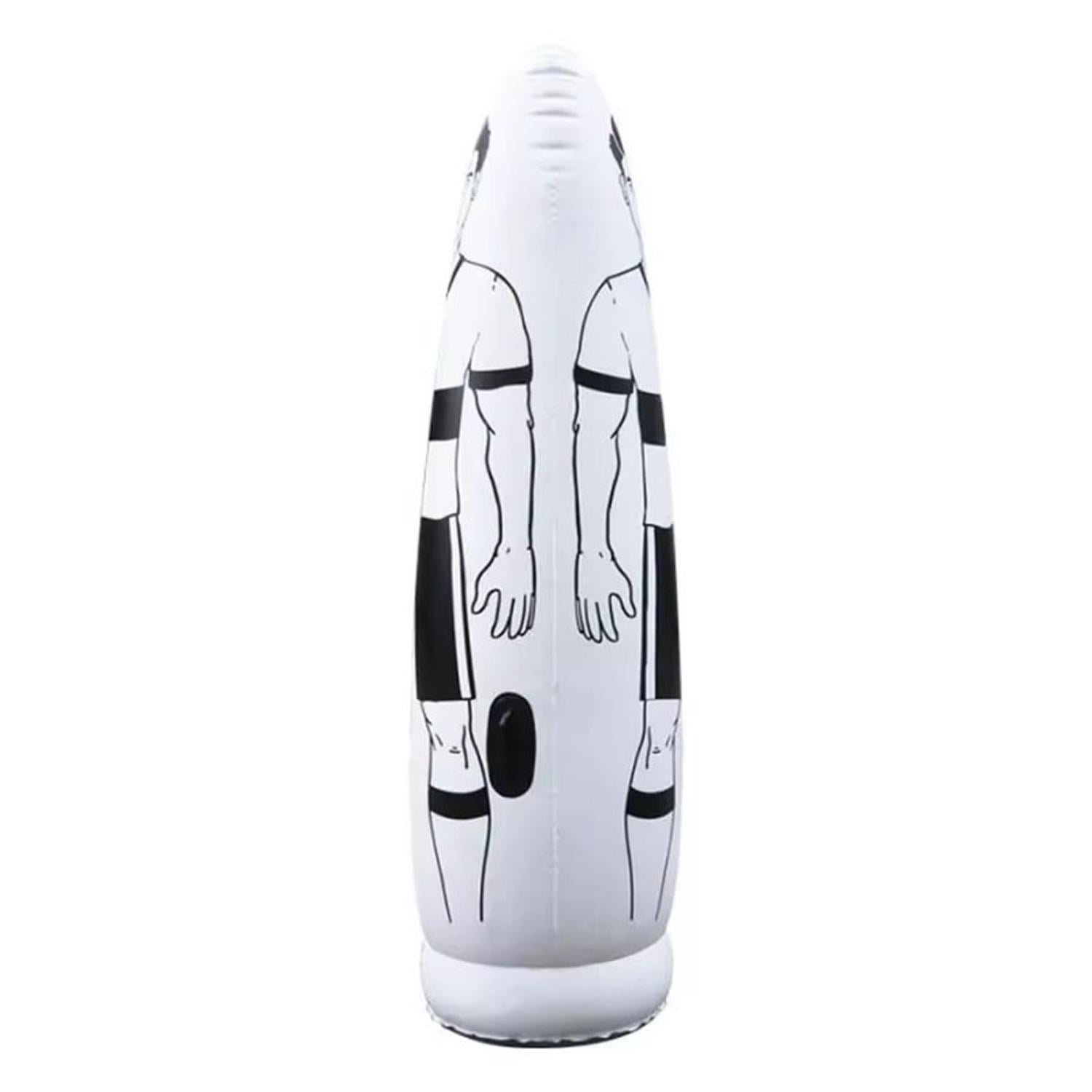 BARRERA FUTBOL AUCKLAND OUTDOOR JC-175-547C INFLABLE TIROS LIBRES. 175 CM BLANCO - 5