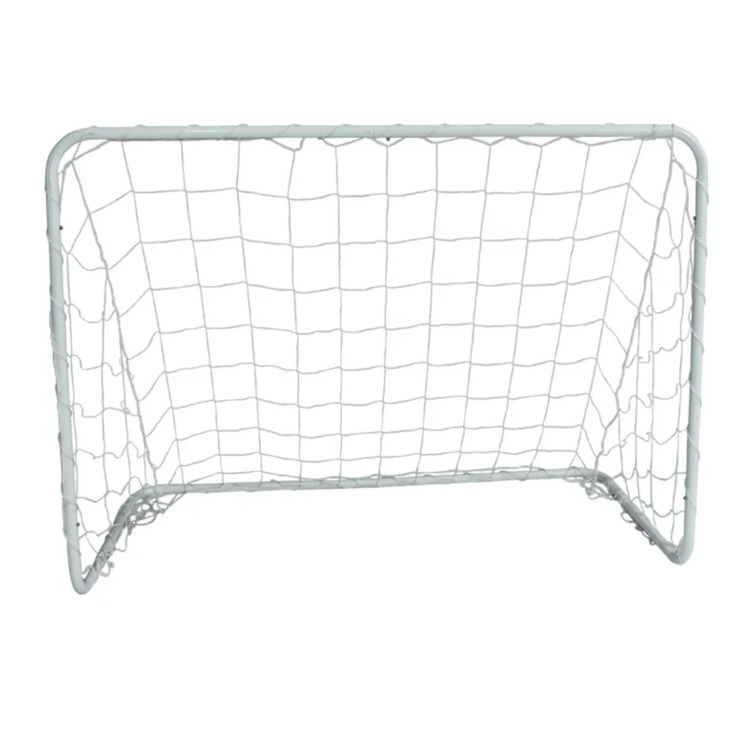 PACK DE 2 ARCOS AUCKLAND OUTDOOR METAL FUTBOL METÁLICO NIÑO CON RED. 120 X 80 CM. - 6
